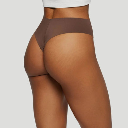 Tanga invisible taille haute (Anti-Cameltoe)